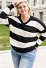Immagine di PLUS SIZE V NECK LOOSE SWEATER